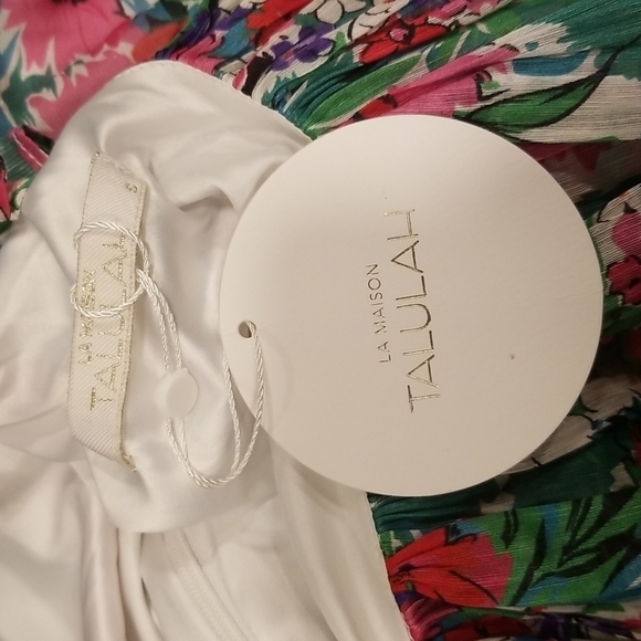 💕TALULAH💕 Better Together Midi Dress Botanical Bloom Small S NWT - Picture 14 of 16